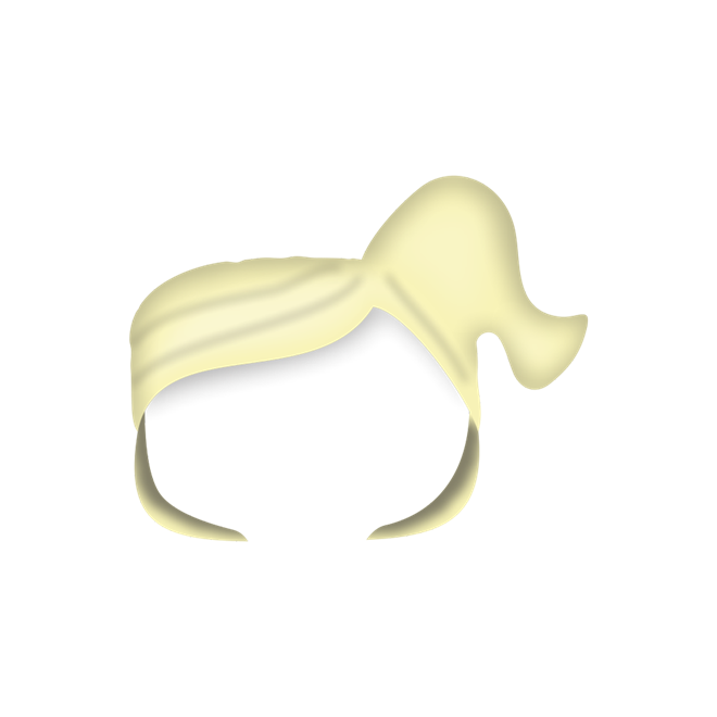 Cabelo Liso Curto Rabo de Cavalo 02LICURC0000 - Cabelo Liso Curto Rabo de  Cavalo - Bonecário