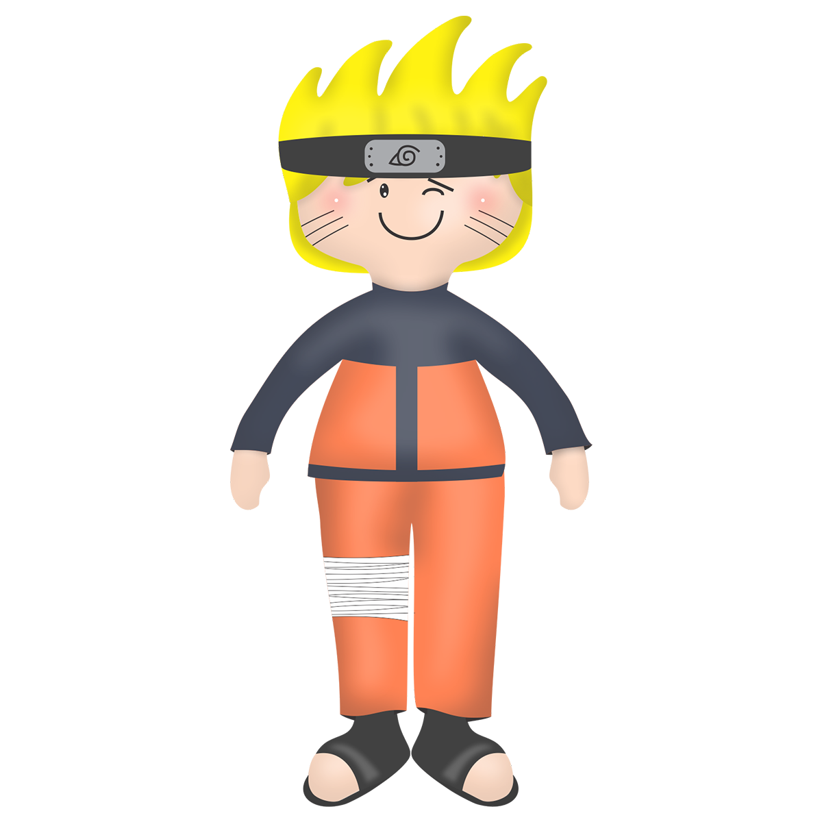 Boneco Naruto - Bonecário